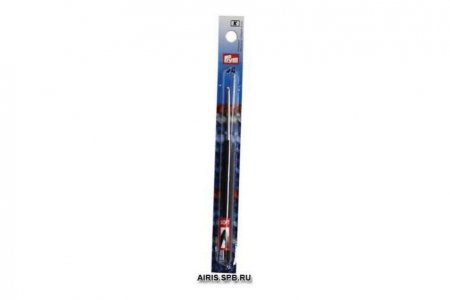Крючок для вязания PRYM с цветной ручкой, алюминиевый, d2мм, 14см