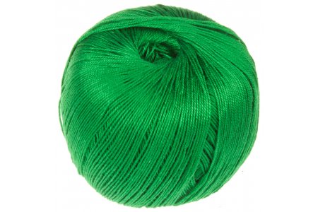 Пряжа Пехорка Ажурная ярко-зеленый (480), 100%мерсеризованный хлопок, 280м, 50г
