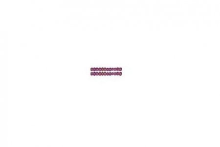 Бисер китайский круглый Zlatka 8/0 прозрачный/радужный с цветной серединкой темно-розовый (0219), 100г