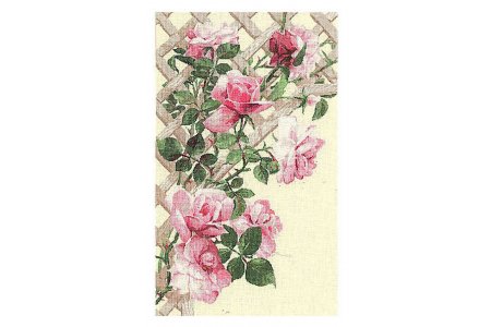 Набор для вышивания крестом Риолис Розовые розы, 35*55см