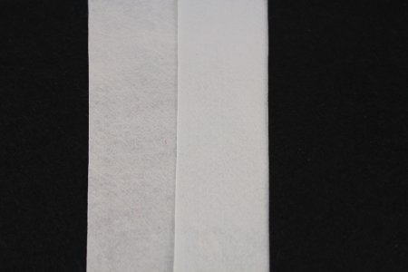 Набор фетра декоративный 100% полиэстер листовой РТО 1мм, черно-белые оттенки, 20*30см, 4листа