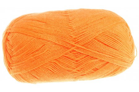 Пряжа Семеновская Karolina ярко-оранжевый (655), 100%акрил, 438м, 100г