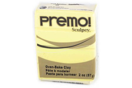 Полимерная глина Sculpey PREMO, ярко-желтый (5525), 57г