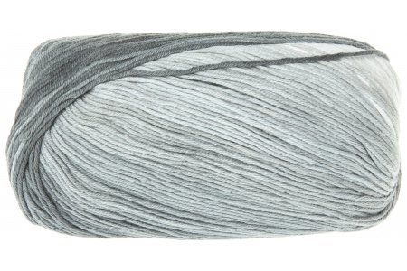 Пряжа Alize Bella Batik серый-белый-светло-серый (2905), 100%хлопок, 180м, 50г