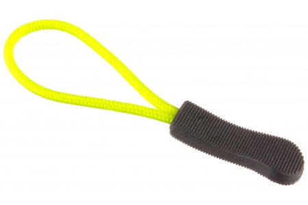 Пуллер пластиковый со шнуром, лимонный/черный (229/322)