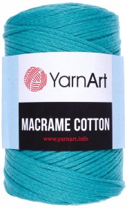Пряжа YarnArt Macrame cotton изумрудный (783), 85%хлопок/15%полиэстер, 225м, 250г