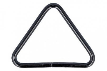 Рамка треугольная MICRON черный никель, 50мм
