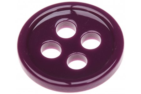 Пуговица Gamma OS, 23мм, темно-фиолетовый (174)