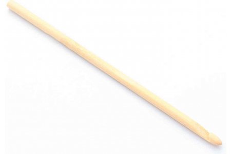 Крючок для вязания GAMMA бамбуковый, d4,0мм, 15см