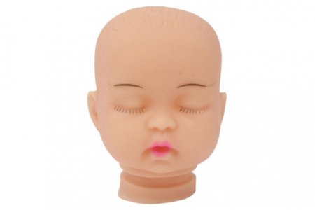 Пластиковая заготовка Голова для малыша, 4*5,5см
