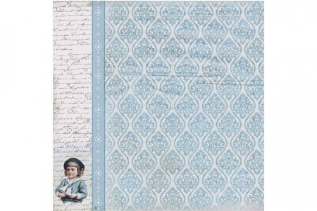 Бумага для скрапбукинга CRAFT PREMIER Коллекция Малыш и малышка, Мальчик, 30,5*30,5см
