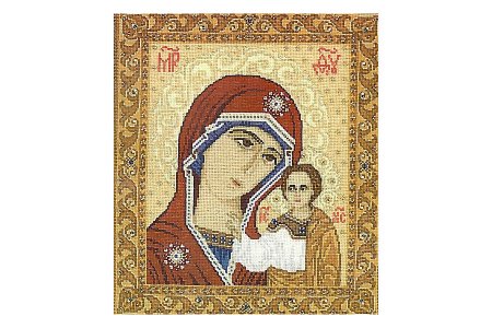 Набор для вышивания крестом Риолис Богоматерь Казанская, 29*35см