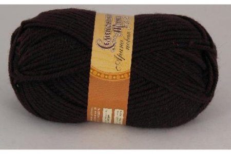 Пряжа Семеновская Arina Wool (Арина ЧШ) махагон (1443), 95%шерсть/5%акрил, 123м, 100г