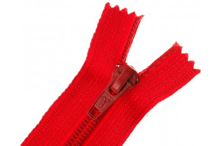 Молния спираль GAMMA неразъемная обувная, темно-красный(145), 45см