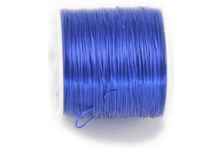 Спандекс без оплетки GAMMA синий, толщина 1мм, 100м