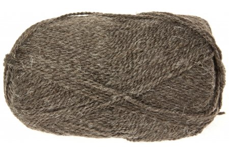 Пряжа Семеновская Granny`s sock S (Бабушкин носок ПШ) темный натуральный (574), 70%акрил/30%шерсть, 250м, 100г