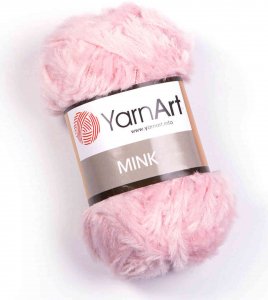 Пряжа Yarnart Mink светло-розовый (347), 100%полиамид, 75м, 50г