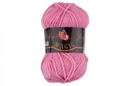 Пряжа Magic Baby Joy розовый (5717), 30%шерсть/70%акрил, 133м, 50г