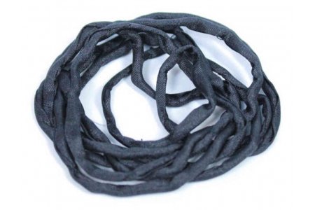 Шнур шелковый GRIFFIN Habotai Cord черный, 3мм, 110см