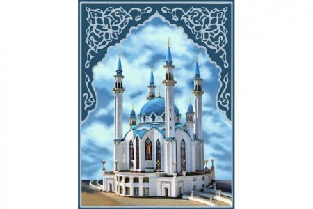 Мозаичная картина стразами АЛМАЗНАЯ ЖИВОПИСЬ Мечеть Кул-Шариф, 30*40см