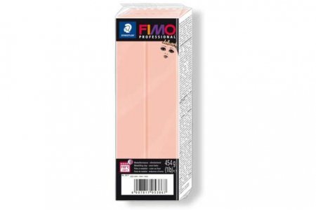 Пластика для изготовления кукол FIMO Professional doll art полупрозрачный розовый (432), 454 гр