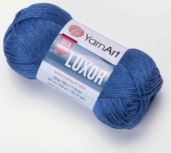 Пряжа YarnArt Luxor джинсовый (1242), 100%хлопок, 125м, 50г