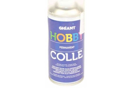 Клей постоянный аэрозольный Ghiant Hobby Colle permanent, 150мл