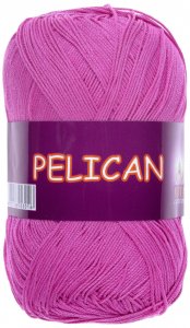 Пряжа Vita cotton Pelican темно-розовый (4009), 100%хлопок, 330м, 50г