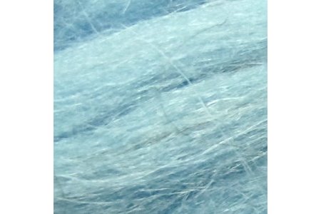 Шерсть для валяния ПЕХОРСКАЯ тонкая голубой (005), 100%шерсть, 50г