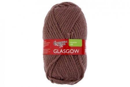 Пряжа Семеновская Glasgow (Глазго) какао (621), 50%шерсть английский кроссбред/50%акрил, 95м, 100г