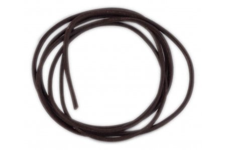 Шнур кожаный GRIFFIN коричневый, 2мм, 1м