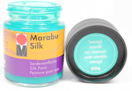 Краска для шелка MARABU Silk изумруд (096), 50мл