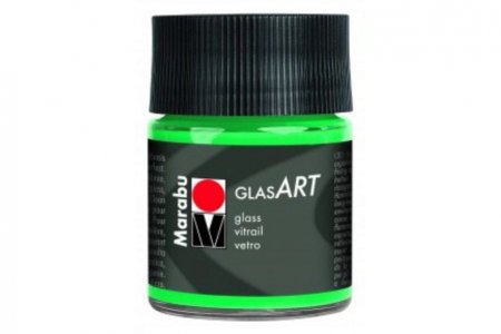 Витражная краска Marabu GlasArt, темно-зеленый (407), 50мл