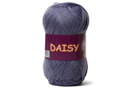 Пряжа Vita cotton Daisy серо-голубой (4432), 100%мерсеризованный хлопок, 295м, 50г