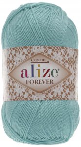 Пряжа Alize Forever светло-бирюзовый (376), 100%акрил, 300м, 50г