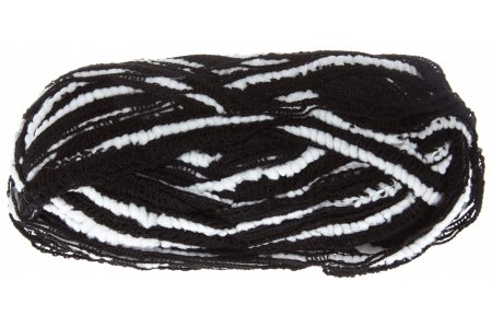 Пряжа Alize Dantela черно-белый (6055), 84%акрил/16%полиамид, 24м, 100г