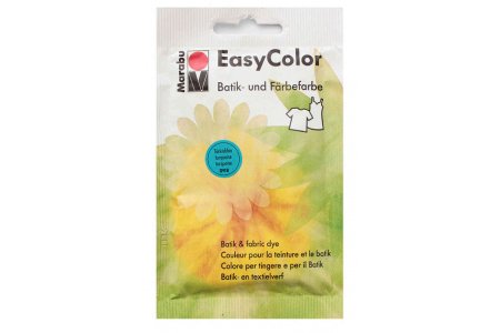 Краситель для окрашивания ткани вручную Marabu Easy Color, бирюзовый (098), 25г