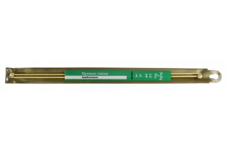 Спицы для вязания прямые HOBBY&PRO бамбуковые, d3мм, 35см