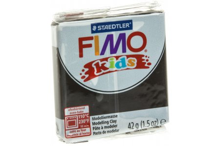 Полимерная глина FIMO kids, черный (9), 42гр