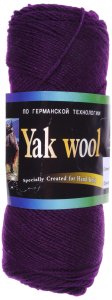 Пряжа Color City Yak wool фиолетовый (2248), 60%пух яка/20%мериносовая шерсть/20%акрил, 430м, 100г