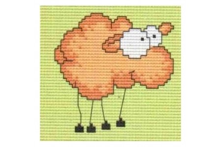 Набор для вышивания крестом Luca-s Бедная овечка, 9*9см