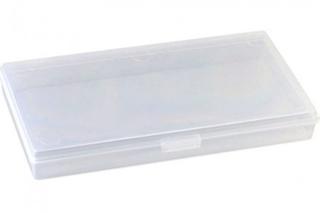 Коробка пластиковая для мелочей БЕЛОСНЕЖКА, прозрачный, 14,7*8*2см