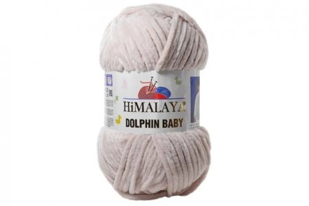 Пряжа Himalaya Dolphin baby крем-брюле (80342), 100%полиэстер, 120м, 100г