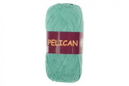 Пряжа Vita cotton Pelican морская волна (3970), 100%хлопок, 330м, 50г
