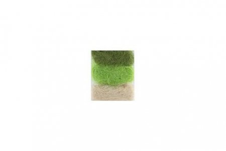 Сизаль для флористики BLUMENTAG белый/светло-зеленый/темно-зеленый, 30±3г
