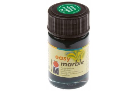 Краска для марморирования MARABU Easy marble зеленый (067), 15мл