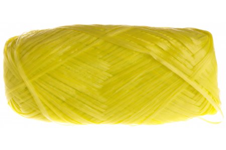 Пряжа Пехорка Рукодельница мочалка лимон (17), 100%полипропилен, 200м, 50г