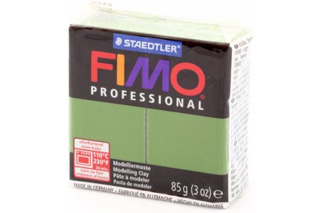 Полимерная глина FIMO Professional зеленый лист (57), 85г