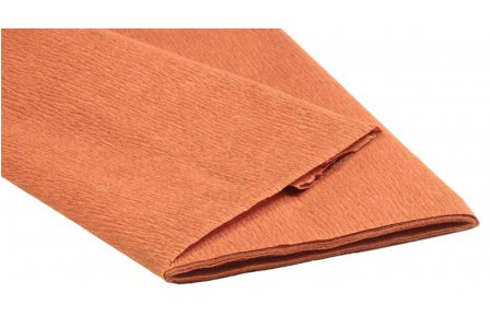 Бумага крепированная FOLIA, коричневый орех, 50*250см