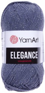 Пряжа YarnArt Elegance стальной (103), 88%хлопок/12%металлик, 130м, 50г
